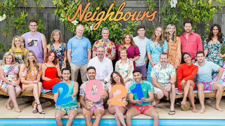 Neighbours guest star is accused of ‘not reading the room’ after hosting a farewell party for the cast and crew despite being on set for just a few weeks – as the soap faces cancellation