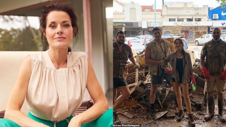 Neighbours star Madeleine West reveals secret health battle caused by Byron Bay floods – and whether she will return to the axed soap one last time before production ends in June