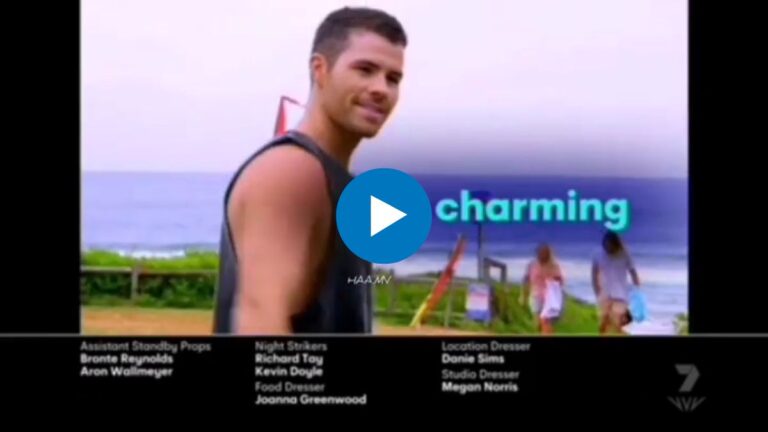 Home and away New promo –  He’s handy, He’s Charming